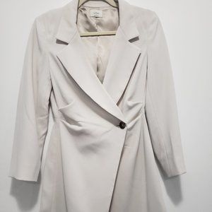 Aritzia Wilfred cream color blazer dress